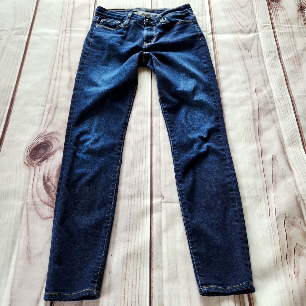 Big Star 1974 "Andrea Skinny" Mid-rise Indigo Blue Jean Y2K | Women's Size 25 - Picture 3 of 11